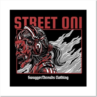 Street Oni Posters and Art